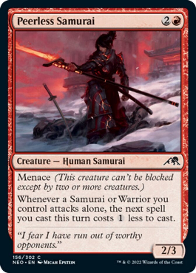 Peerless Samurai [ #156/302 ] (NEO-C)