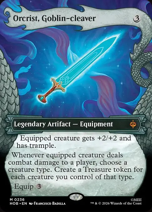Orcrist, Goblin-cleaver [ #0236 Showcase Dragon Hoard Frame ] (HOB-M)