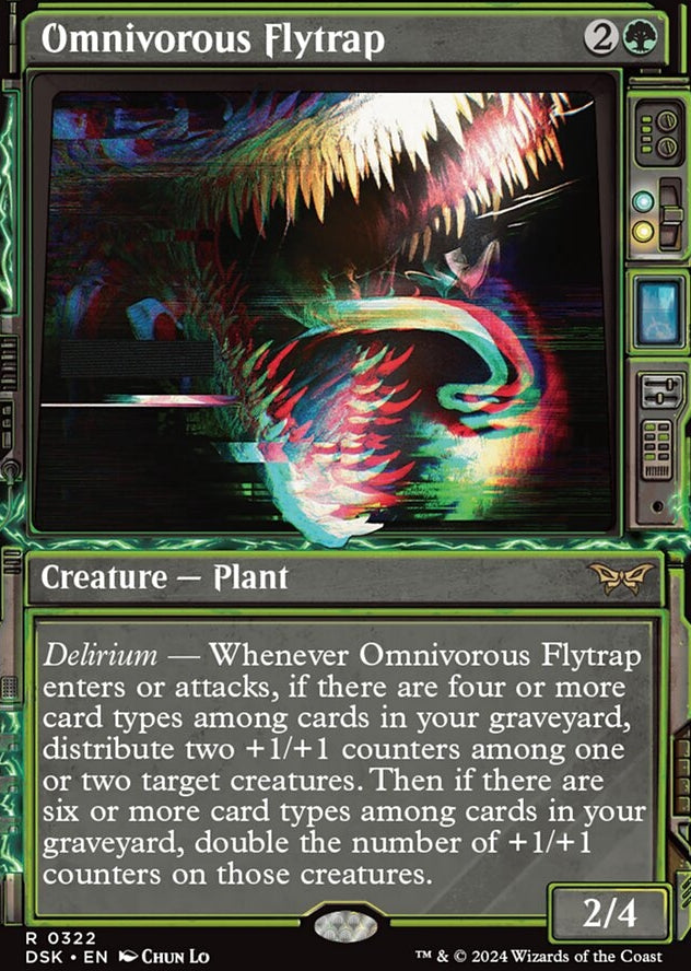 Omnivorous Flytrap [#0322 Showcase] (DSK-R)