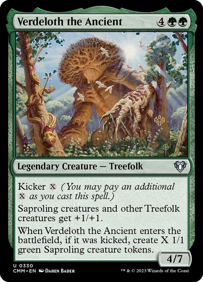 Verdeloth the Ancient [#0330] (CMM-U)