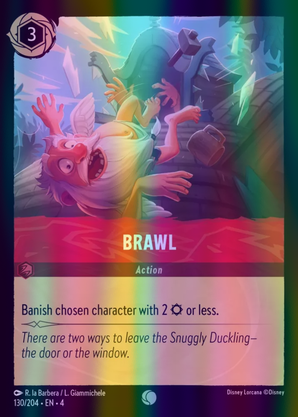 Brawl (Ursula's Return 130/204) Common - Near Mint Cold Foil