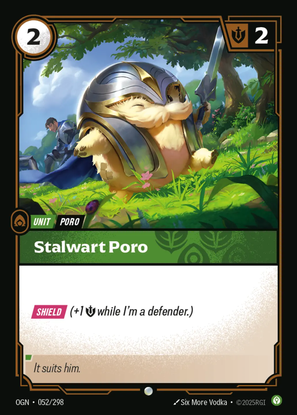 Stalwart Poro - 052/298 (OGN) Common