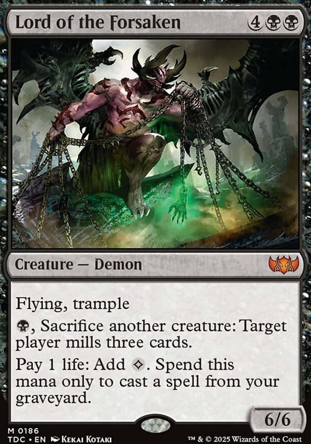 Lord of the Forsaken [ #0186 ] (TDC-M)