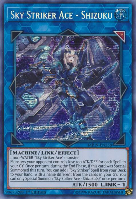 Sky Striker Ace-Shizuku (MP19-EN258) 1st Edition