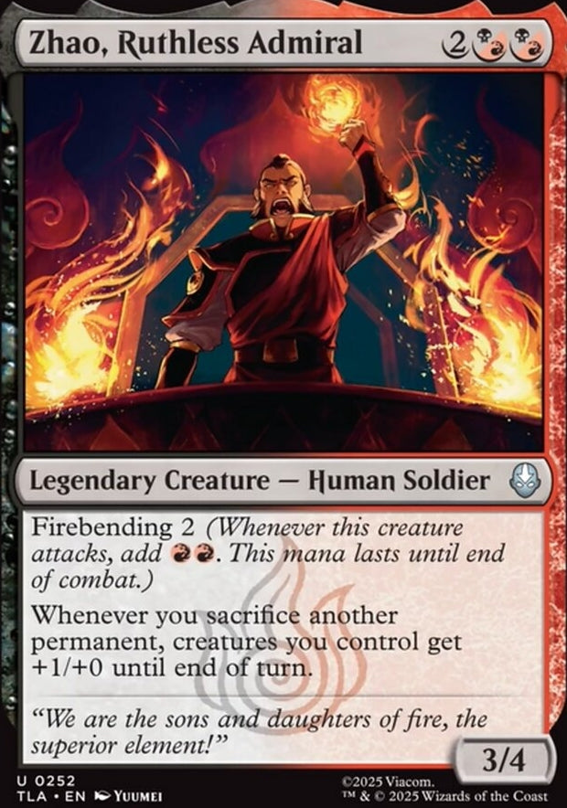 Zhao, Ruthless Admiral [ #0252 ] (TLA-U)