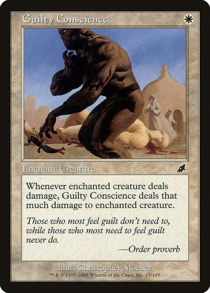 Guilty Conscience (SCG-C) Moderate Play