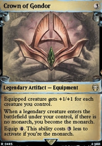Crown of Gondor [#0485 Silverfoil Holiday] (LTC-R)