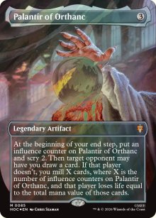 Palantir of Orthanc [ #0085 Borderless Surge Foil ] (HOC-M)
