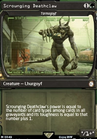 Scrounging Deathclaw [#0349 Tarmogoyf Showcase] (PIP-M-FOIL)