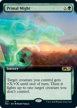 Primal Might [#377 Extended Art] (M21-R)