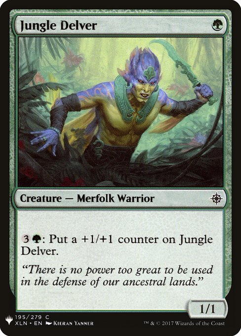 Jungle Delver [Mystery Booster #1245] (XLN-C)