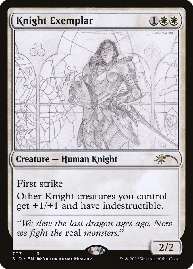 Knight Exemplar [ #707 ] (SLD-R)