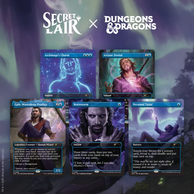 MTG: Secret Lair x Dungeons & Dragons: Gale's Ambition