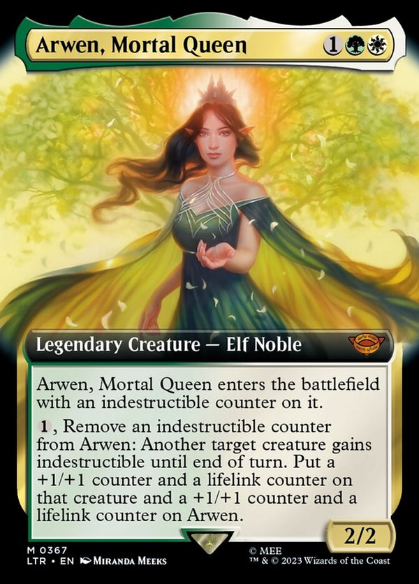 Arwen, Mortal Queen [#0367 Extended Art] (LTR-M)