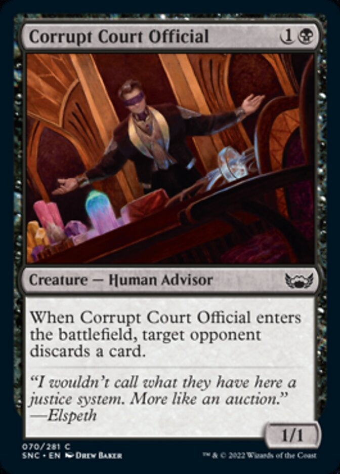 Corrupt Court Official [ #070/281 ] (SNC-C)