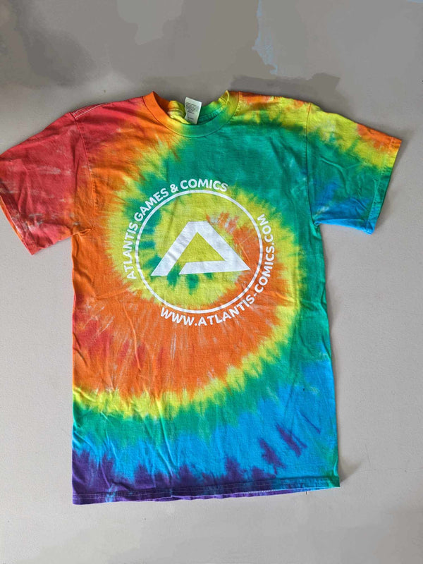 Atlantis Swag: Logo T-Shirt - Tie-Dye (Large)