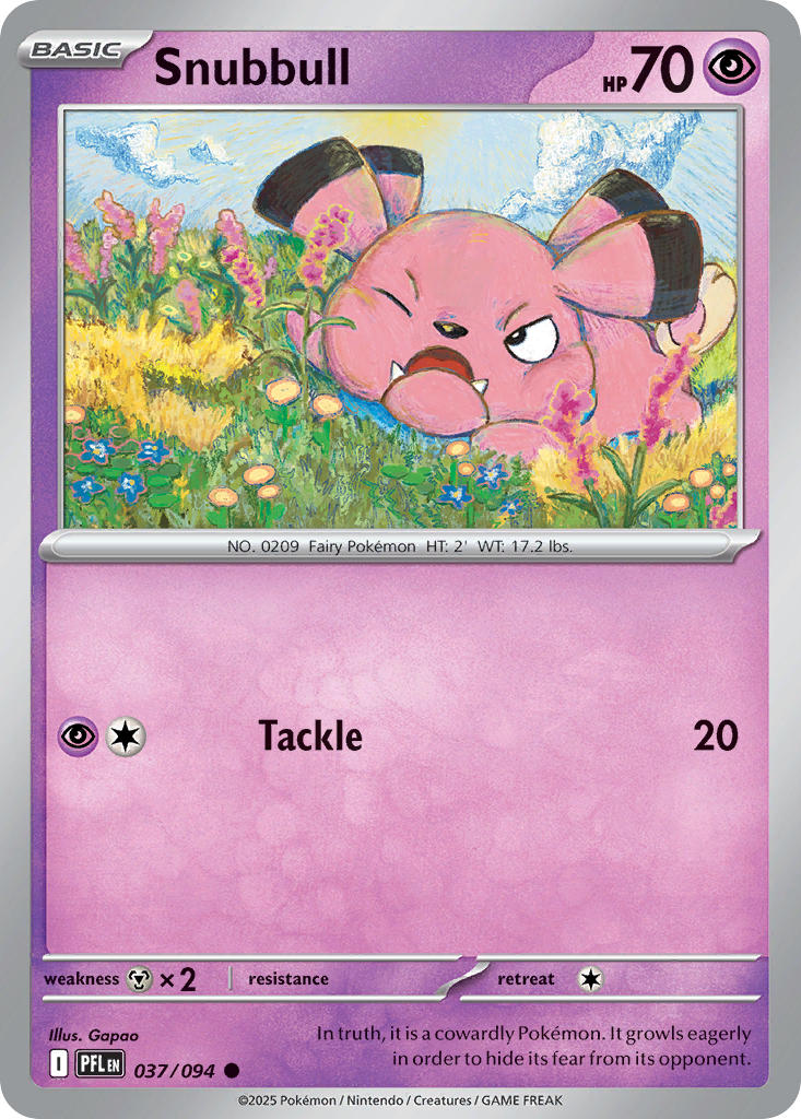 Snubbull - 037/094 (PFL) Common