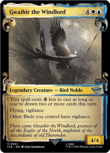 Gwaihir the Windlord [#0661 Showcase Scrolls] (LTR-U-FOIL)
