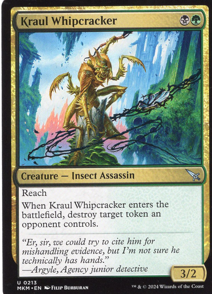 Kraul Whipcracker [#0213-Black] (MKM-U)