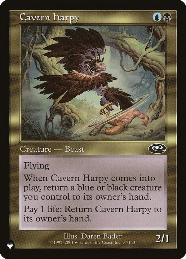 Cavern Harpy (PLS-C-LIST)