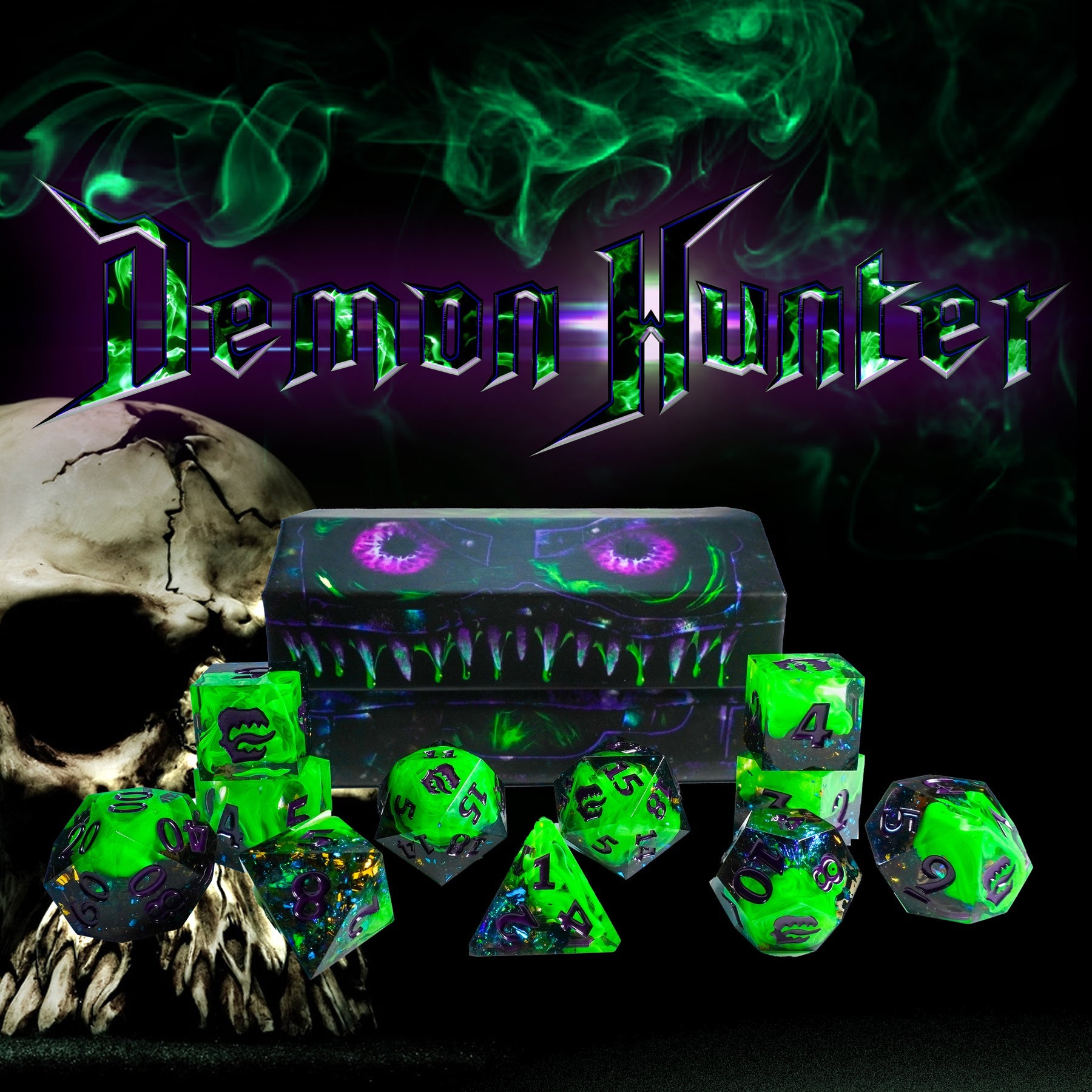 ArcKnight - Mimic Dice - Signature Sharp Resin - Demon Hunter