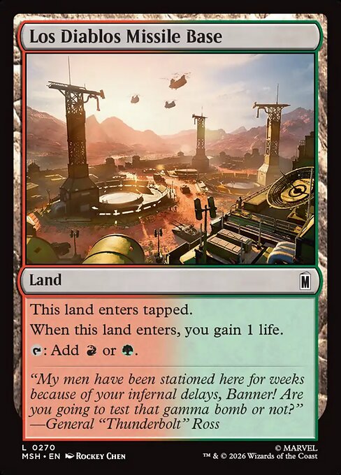 Los Diablos Missile Base [ #0270 ] (MSH-L)