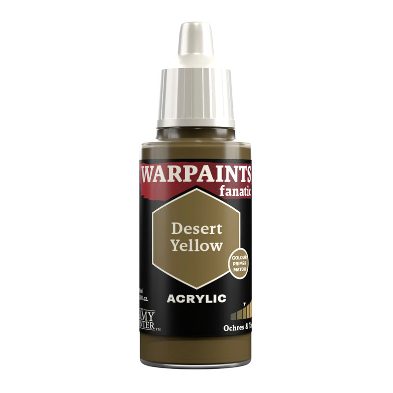 The Army Painter: Warpaints Fanatic - Desert Yellow (18ml/0.6oz)