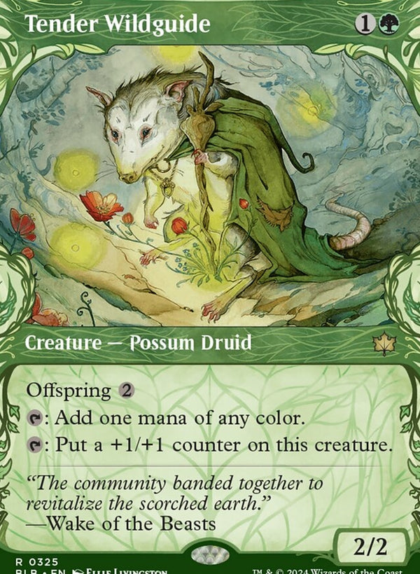 Tender Wildguide [#0325 Showcase] (BLB-R-FOIL)