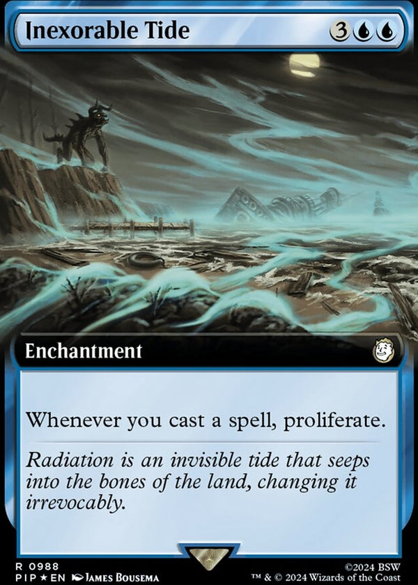 Inexorable Tide [#0988 Extended Art Surge Foil] (PIP-R)