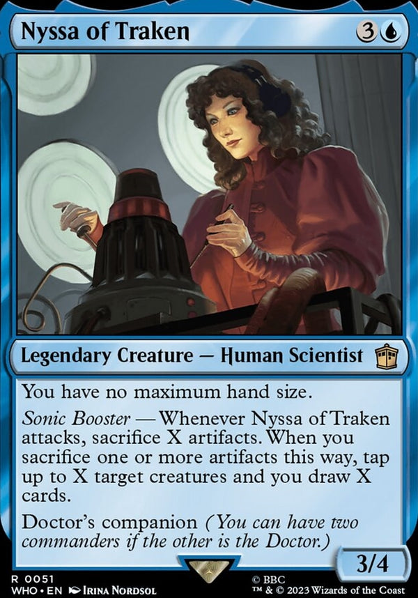 Nyssa of Traken [#0051 New Cards] (WHO-R)