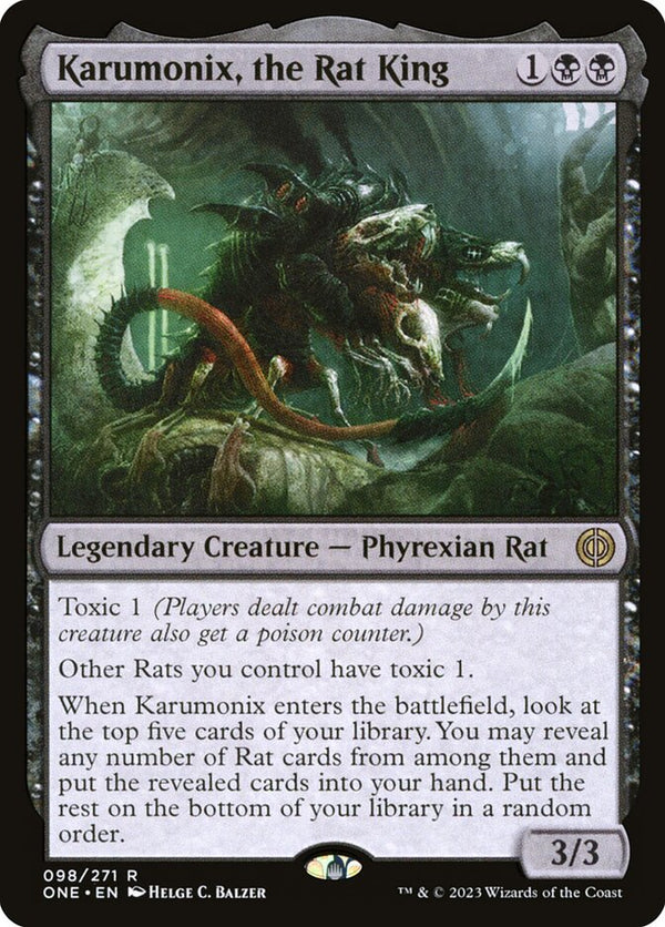 Karumonix, the Rat King (ONE-R-FOIL)