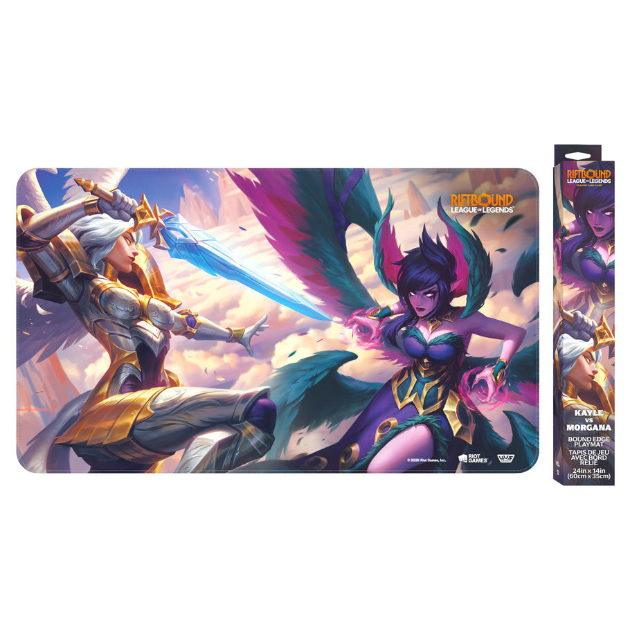 Riftbound: League of Legends TCG: Set 4 Vendetta - Playmat: Kayle vs Morgana