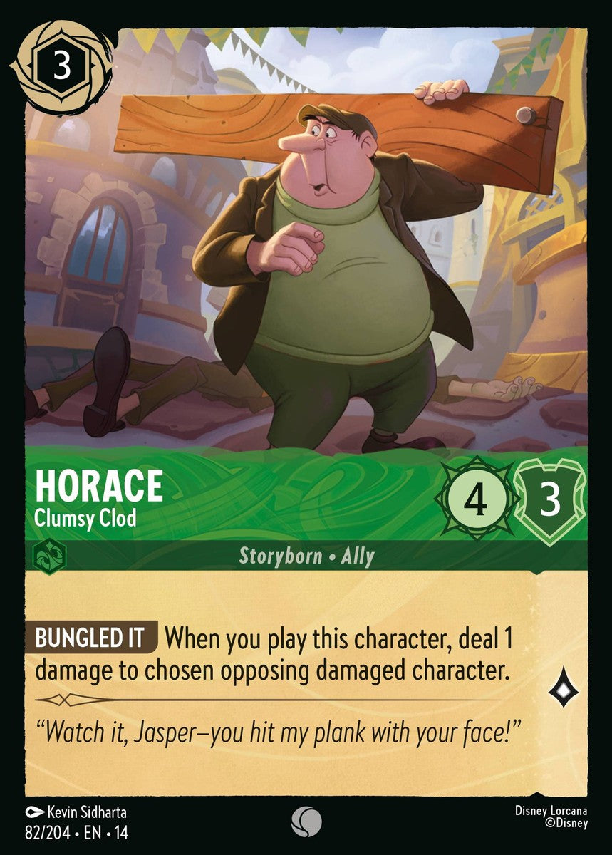 Horace - Clumsy Clod (082/204 - Hyperia City) Common
