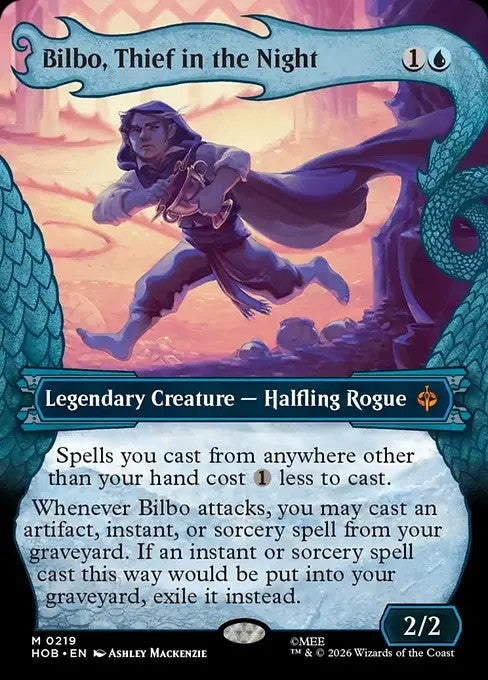 Bilbo, Thief in the Night [ #0219 Showcase Dragon Hoard Frame ] (HOB-M)