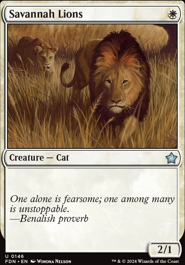 Savannah Lions [#0146] (FDN-U)