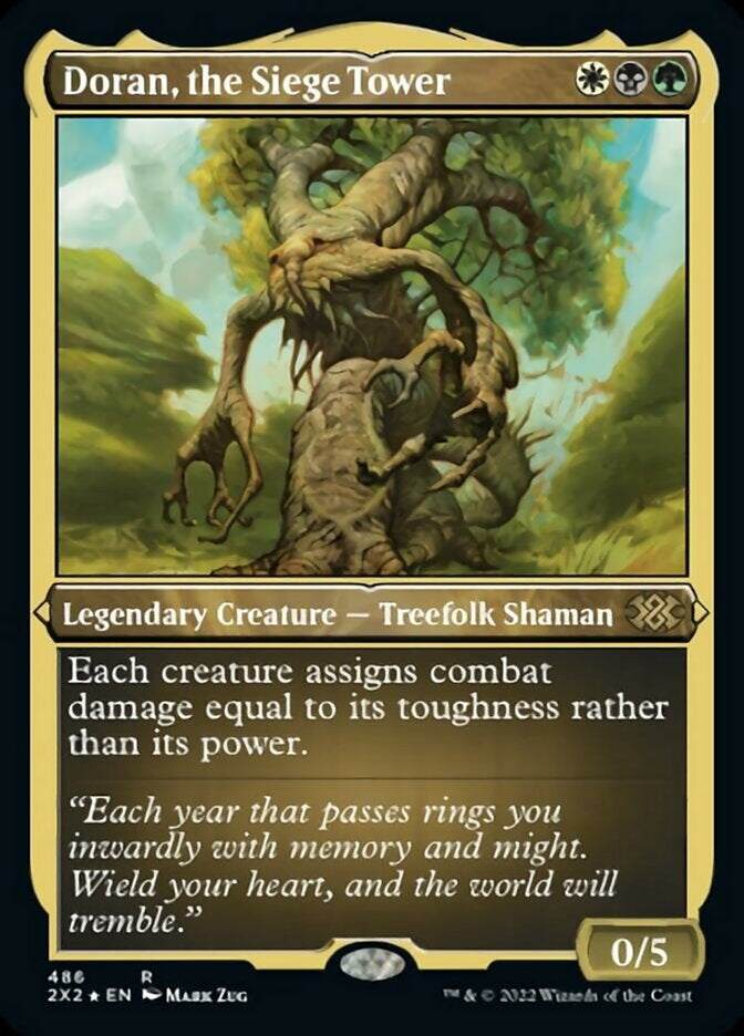 Doran, the Siege Tower [#486 Etched Foil] (2X2-R)