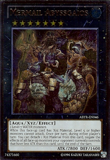 Mermail Abyssgaios (UTR) (ABYR-EN046) Ultimate Rare - Near Mint Unlimited