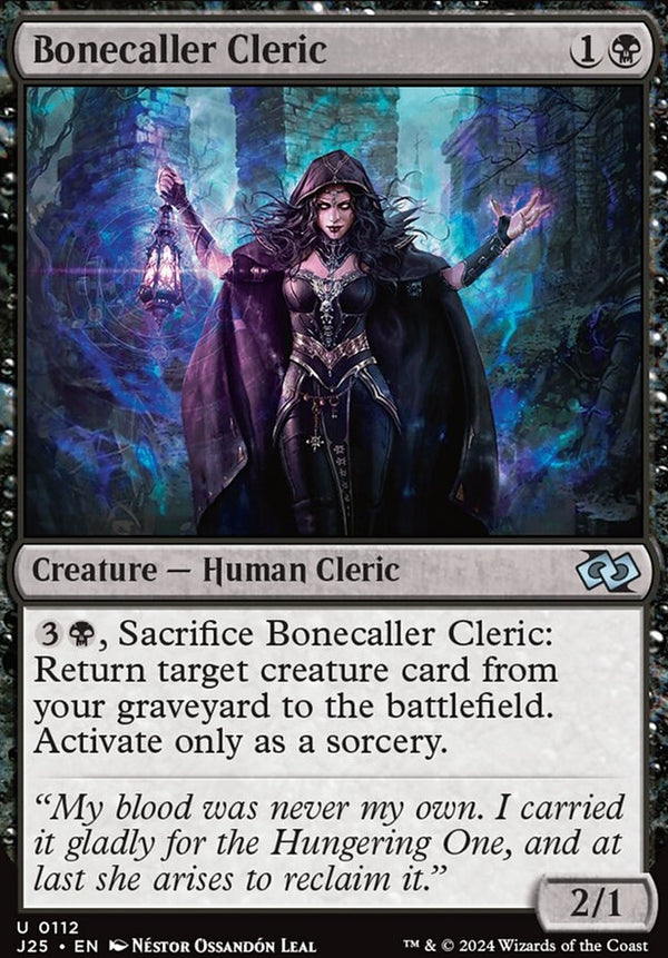 Bonecaller Cleric [#0112] (J25-U)