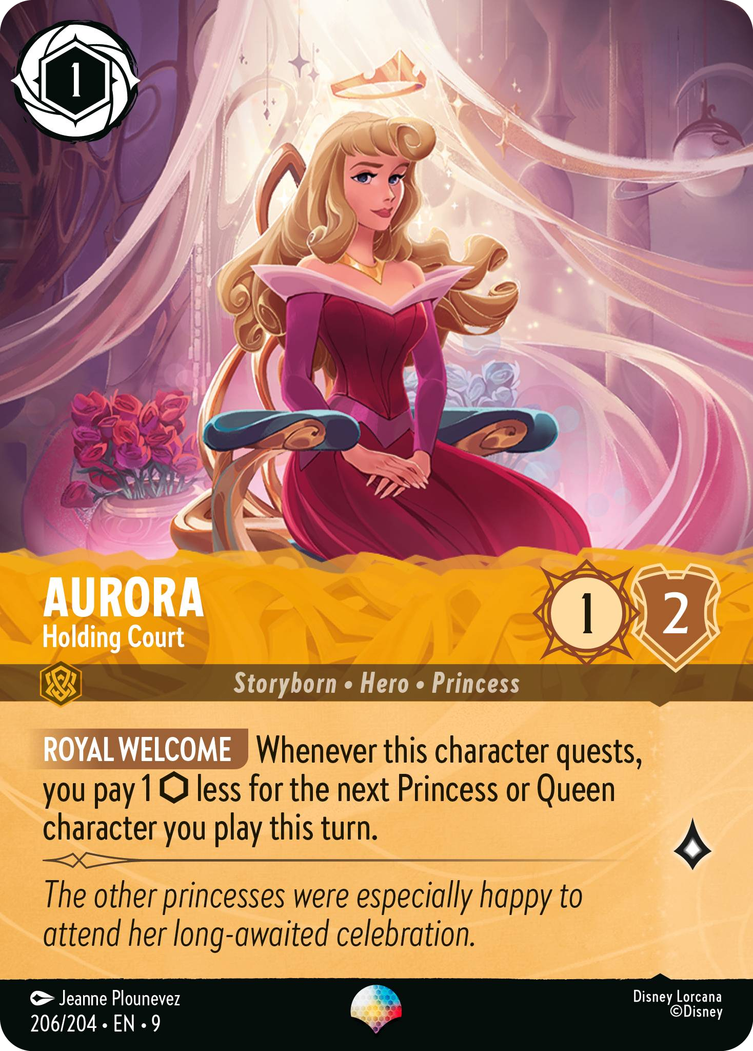 Aurora - Holding Court (Fabled - 206/204)  Epic
