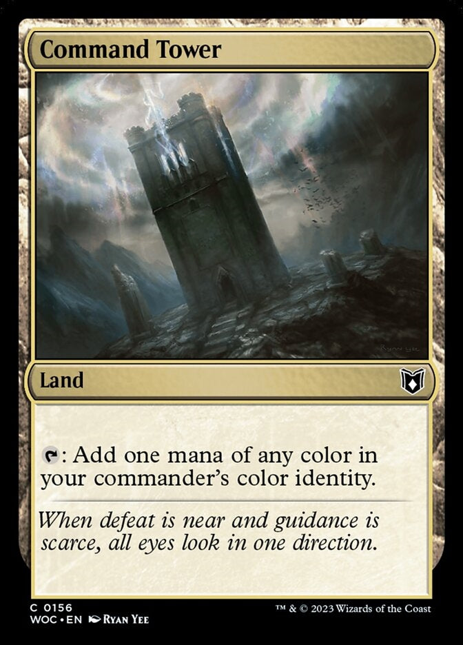 Command Tower [#0156 Reprints] (WOC-C)
