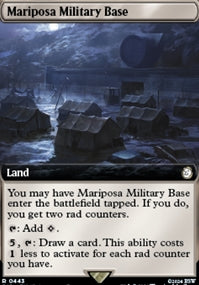 Mariposa Military Base [#0443 Extended Art] (PIP-R)