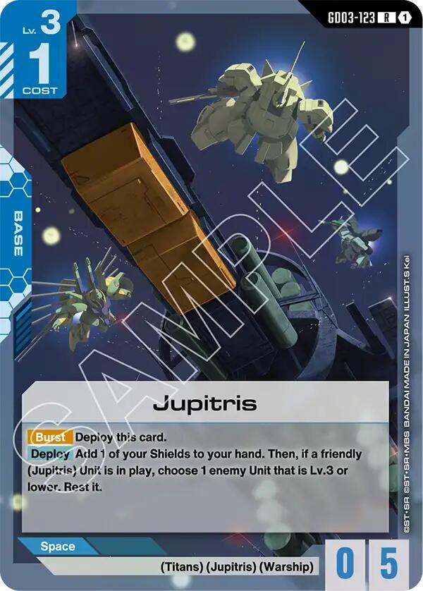 Jupitris - GD03-123 (GD03) - Near Mint (R)