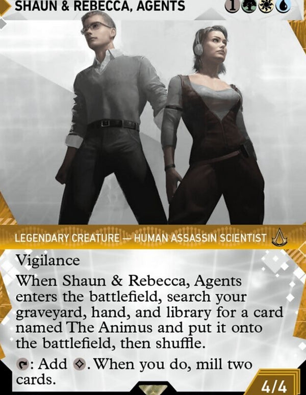 Shaun & Rebecca, Agents [#0152 Showcase] (ACR-R)