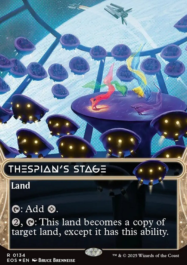 Thespian's Stage [ #0134 Galaxy Foil Borderless Stellar Sights ] (EOS-R)