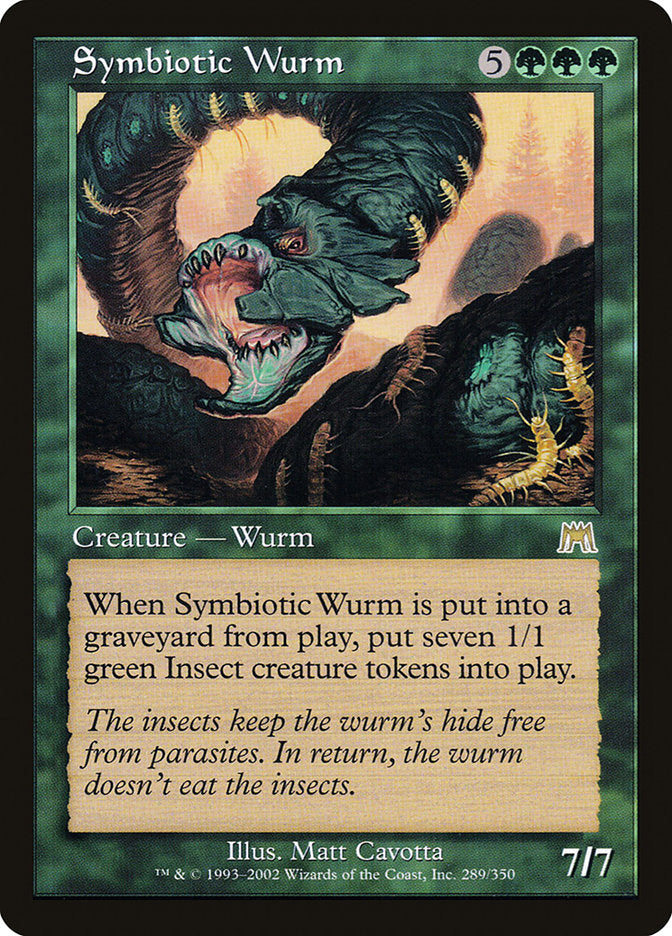 Symbiotic Wurm (ONS-R-FOIL) Light Play