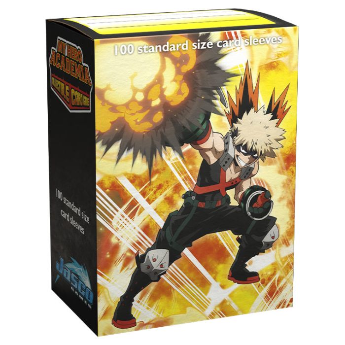 Dragon Shield: Standard - Matte Art: My Hero Academia: Bakugo Explode 100 Count