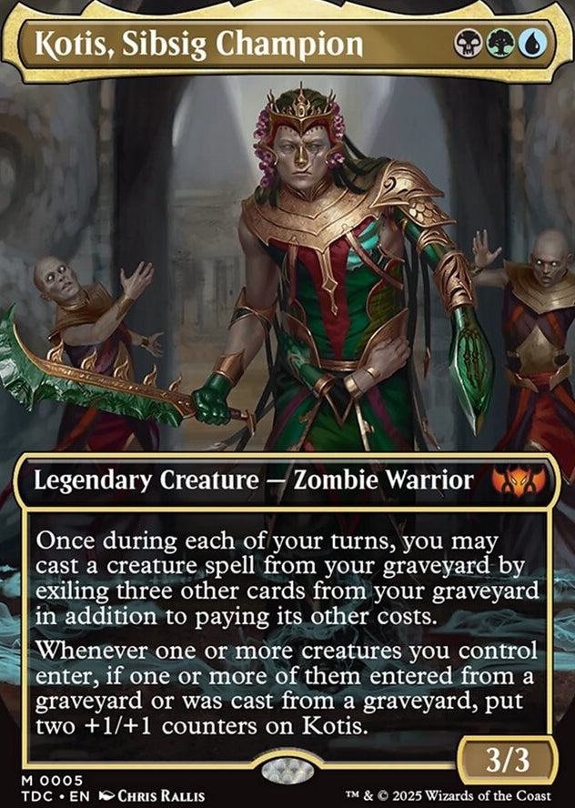 Kotis, Sibsig Champion [ #0005 Borderless ] (TDC-M)