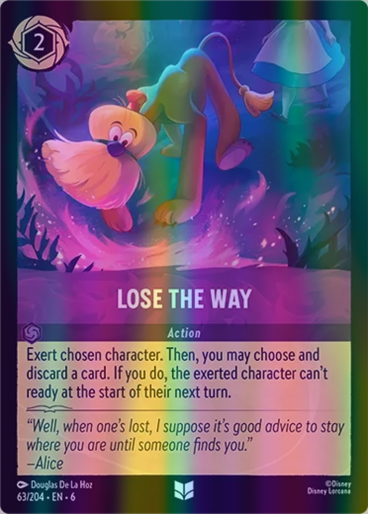 Lose the Way (Azurite Sea 063/204) Uncommon - Near Mint Cold Foil