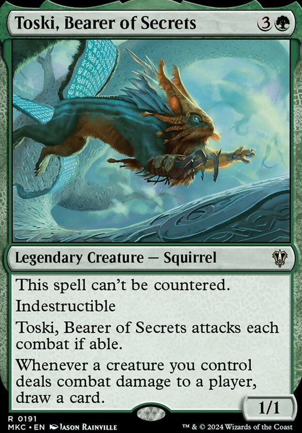 Toski, Bearer of Secrets [#0191] (MKC-R)