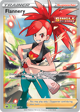 Flannery (Full Art) - 191/198 (SWSH06) Ultra Rare - Near Mint Holofoil